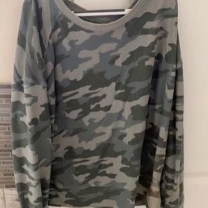 Camo Crewneck